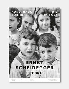 Ernst Scheidegger exhibition poster