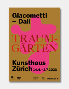 Giacometti / Dalí [Ausstellungsplakat]