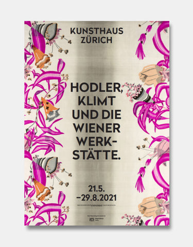 Hodler, Klimt und die Wiener Werkstätte. [Ausstellungsplakat]